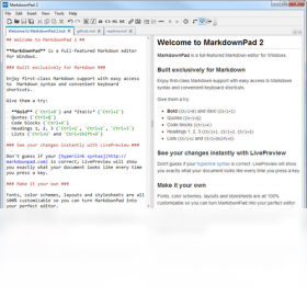 MarkdownPad MarkdownPad