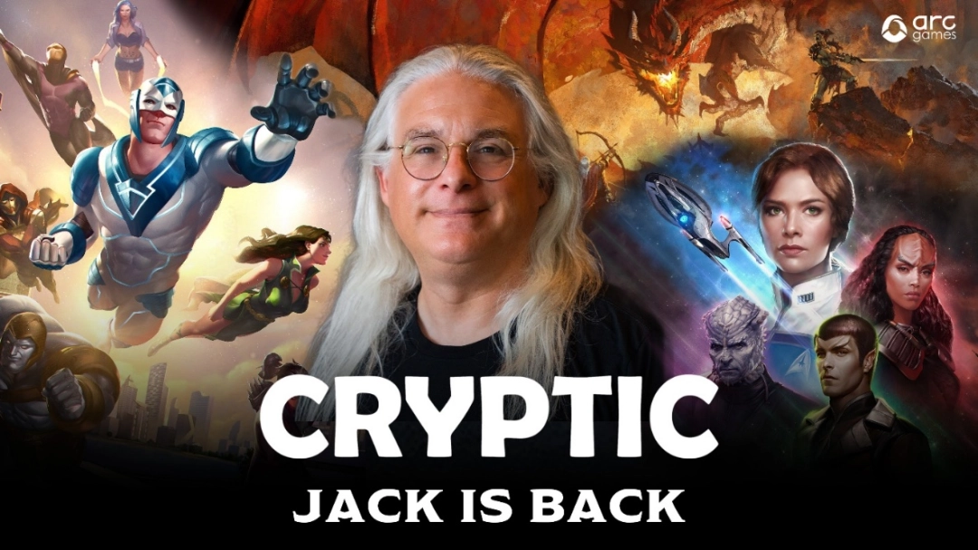 MMO 先驱、知名游戏创始人 Jack Emmert 回归,再度出任 Cryptic Studios