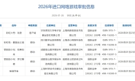 2026年1月游戏版号公开 《彩虹六号：攻势》过审