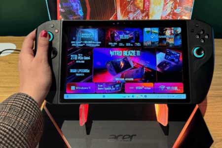 宏碁11英寸巨屏掌机Ni