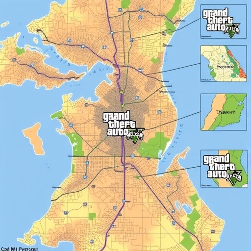 《GTA6》地图规模超大！玩家晒系列地图大小对比！