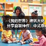 《我的世界》建筑大佬分享自制神作：中式赛博超惊艳!（图3）