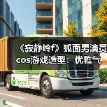 《寂静岭f》狐面男演员cos游戏造型：优雅气质完美复刻（图3）