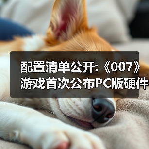 配置清单公开:《007》游戏首次公布PC版硬件配置需求（图4）