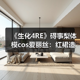 《生化4RE》碍事梨体模cos爱丽丝:红裙造型简直美翻(图4) 《生化4RE》碍事梨体模cos爱丽丝:红裙造型简直美翻(图4)