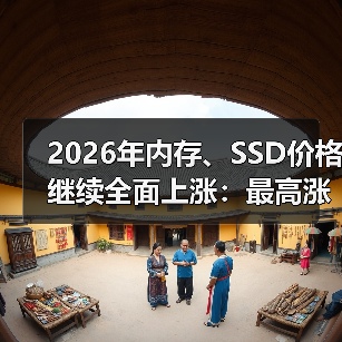 2026年内存、SSD价格继续全面上涨:最高涨幅60%!(图2) 2026年内存、SSD价格继续全面上涨:最高涨幅60%!(图2)