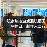玩家热议游戏退坑原因