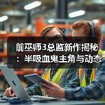 前巫师3总监新作揭秘:半吸血鬼主角与动态道德抉择(图4) 前巫师3总监新作揭秘:半吸血鬼主角与动态道德抉择(图4)