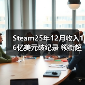Steam25年12月收入16亿美元破纪录 领衔超越疫情期(图2) Steam25年12月收入16亿美元破纪录 领衔超越疫情期(图2)