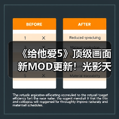 《给他爱5》顶级画面新MOD更新!光影天气全面升级(图3) 《给他爱5》顶级画面新MOD更新!光影天气全面升级(图3)