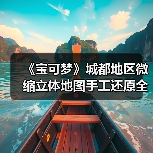 《宝可梦》城都地区微缩立体地图手工还原全览（图3）
