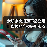 女玩家奔现遭下药盗号!虚拟财产损失引发安全热议(图2) 女玩家奔现遭下药盗号!虚拟财产损失引发安全热议(图2)