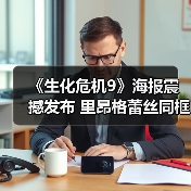 《生化危机9》海报震撼发布 里昂格蕾丝同框引爆期待（图2）