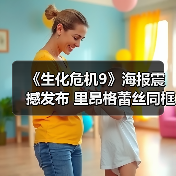 《生化危机9》海报震撼发布 里昂格蕾丝同框引爆期待（图4）