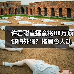 许君聪直播竟将88万项链赠外服？格局令人动容（图2）