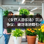 《女巨人游乐场》玩法争议：破坏体验吸引小众群体还是引发质疑？（图4）