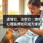 读懂它,治愈它:宠物心理医师如何成为家庭情绪健康的守护者(图3) 读懂它,治愈它:宠物心理医师如何成为家庭情绪健康的守护者(图3)